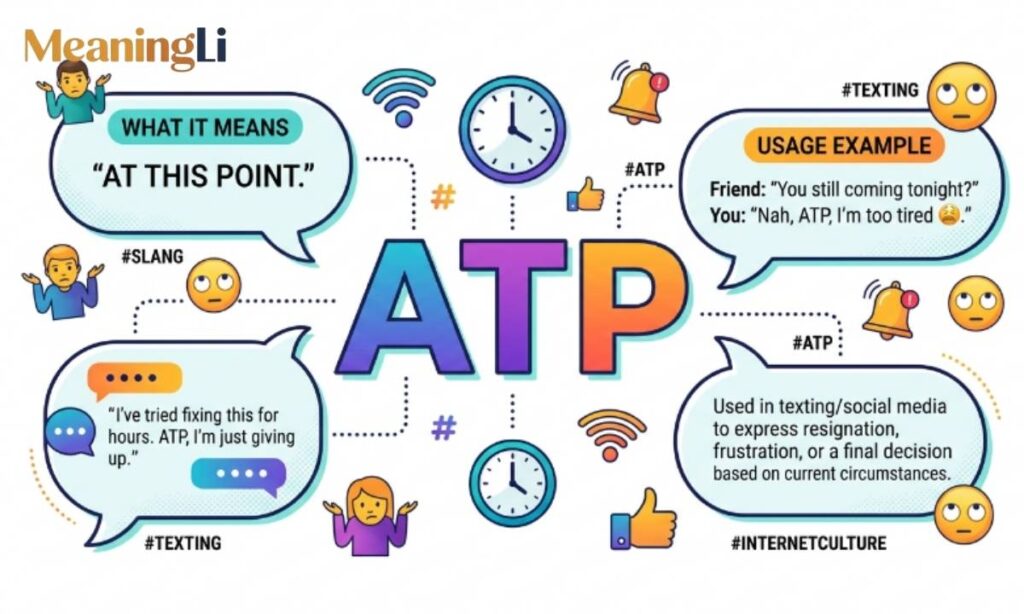 ATP Meaning Slang