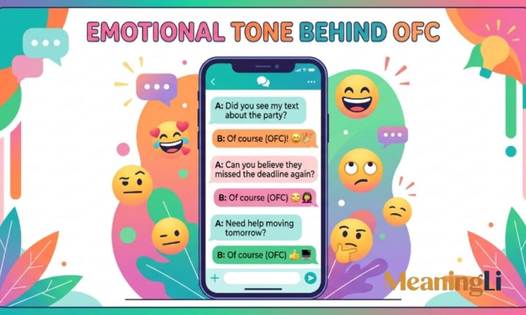 Emotional Tone Behind OFC