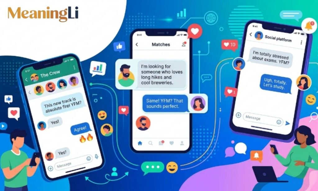How YFM Is Used in Online Conversations