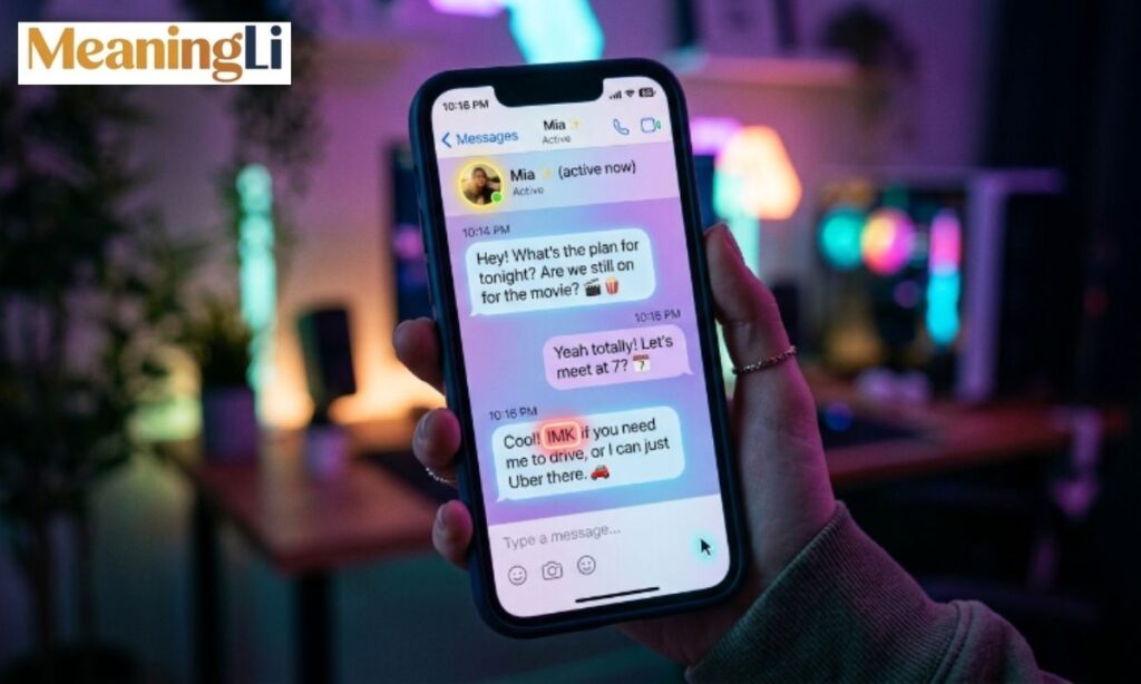 IMK Mean in Texting