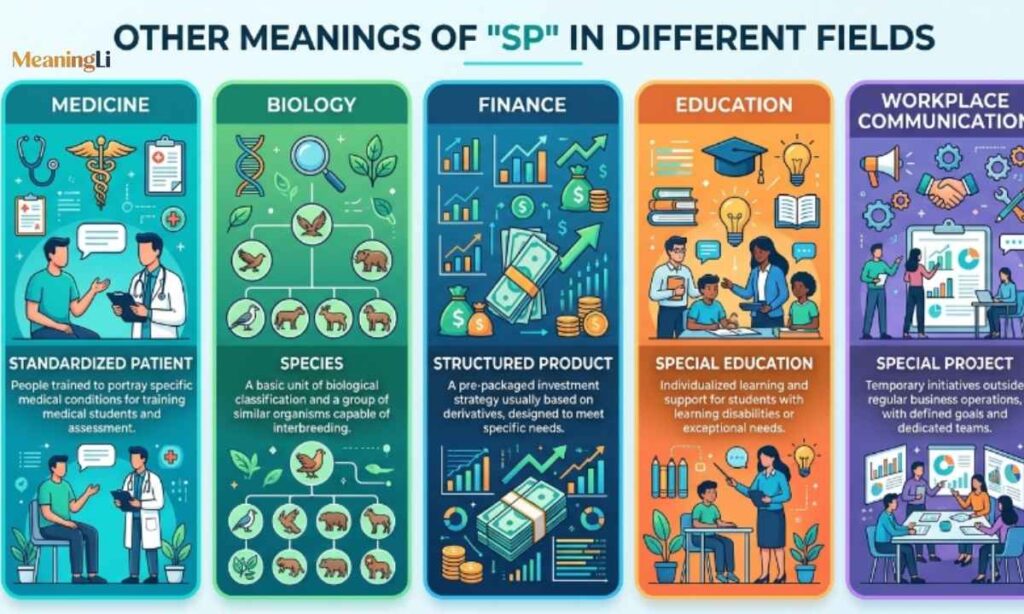 Other Meanings of SP in Different Fields