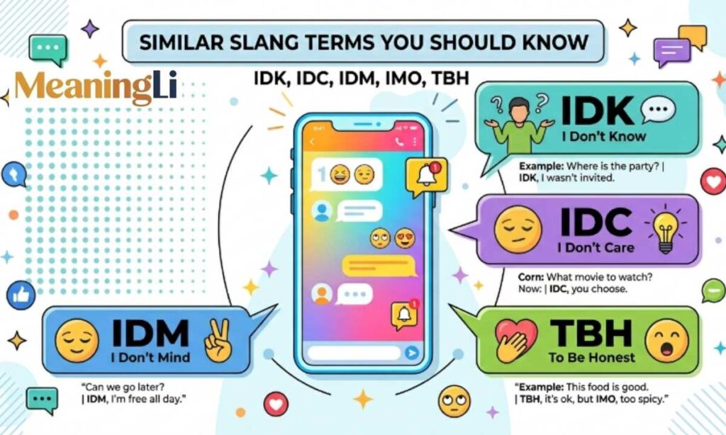Similar Slang Terms You Should Know
