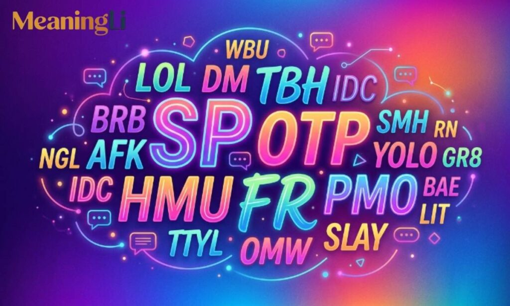 Similar Texting Abbreviations and Slang Terms
