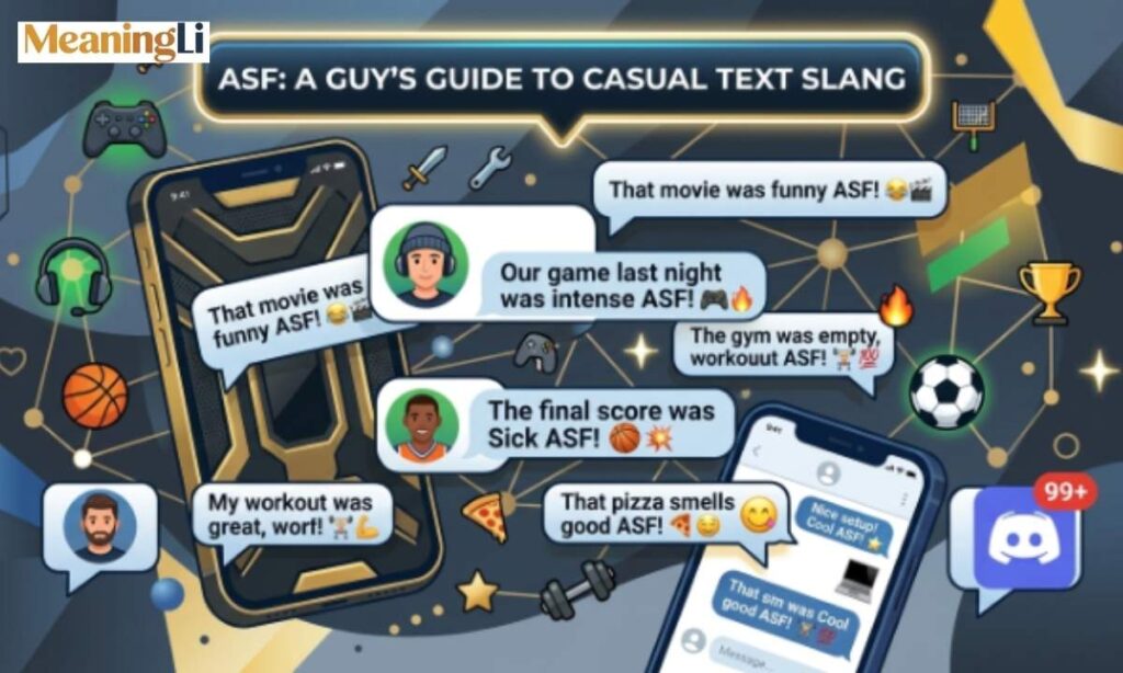 What Does ASF Mean From a Guy