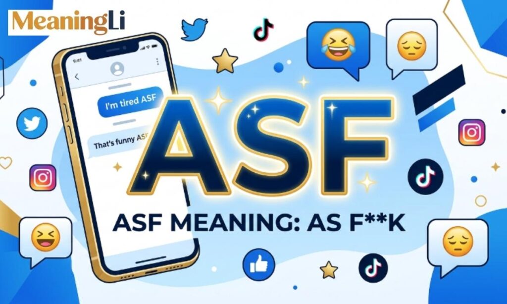 What Does ASF Mean in Text