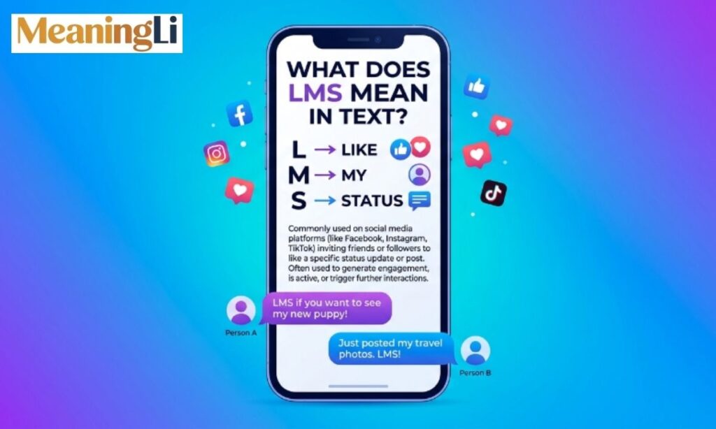 What Does LMS Mean in Text