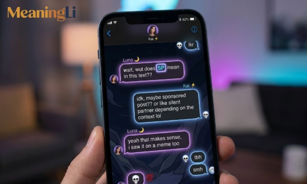 What Does SP Mean in Text Messages
