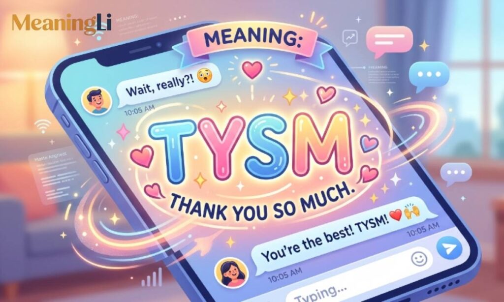 What Does TYSM Stand For