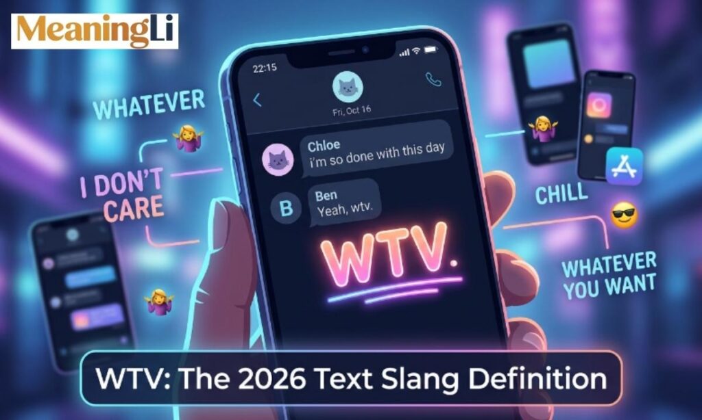 What Does WTV Mean in Text