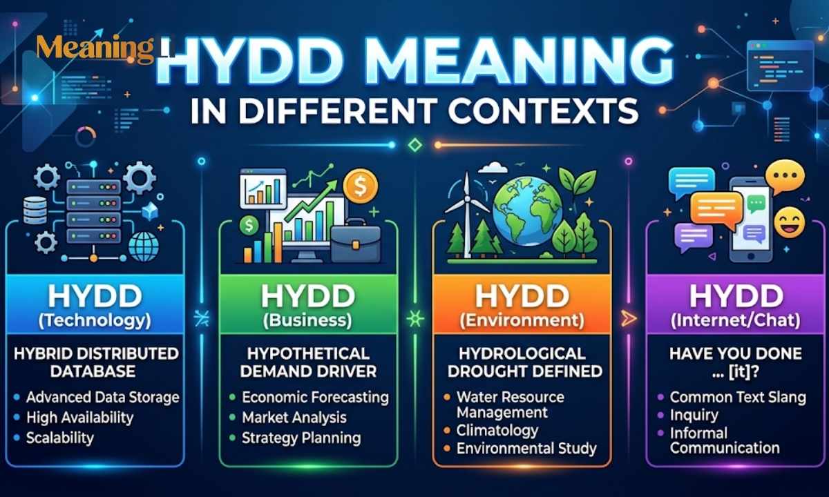 HYDD Meaning in Different Contexts