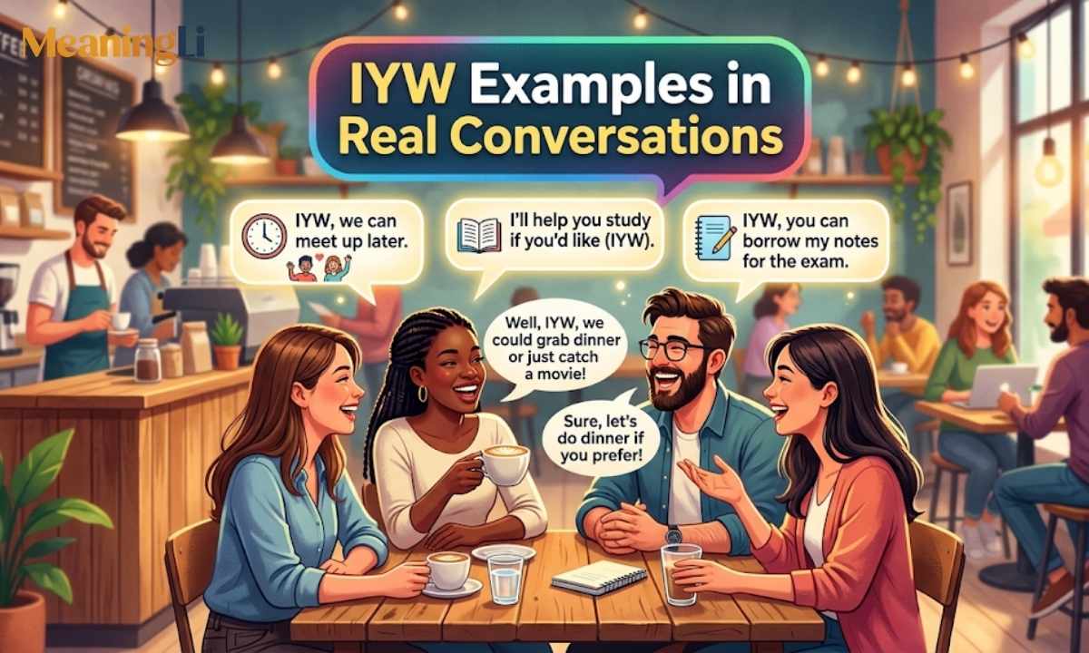 IYW Examples in Real Conversations