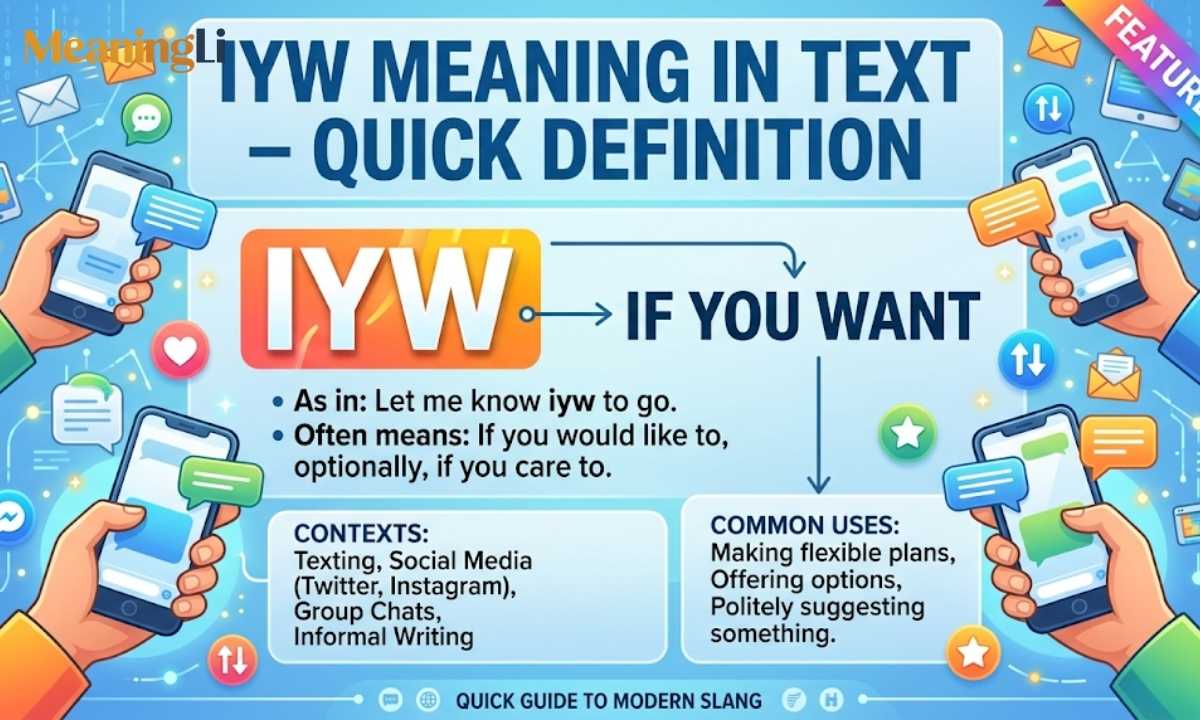 IYW Meaning in Text – Quick Definition