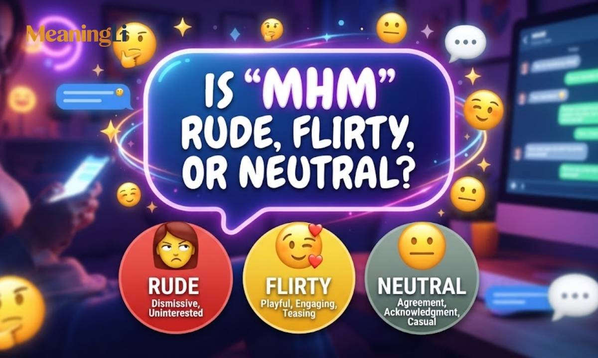 Is MHM Rude, Flirty, or Neutral