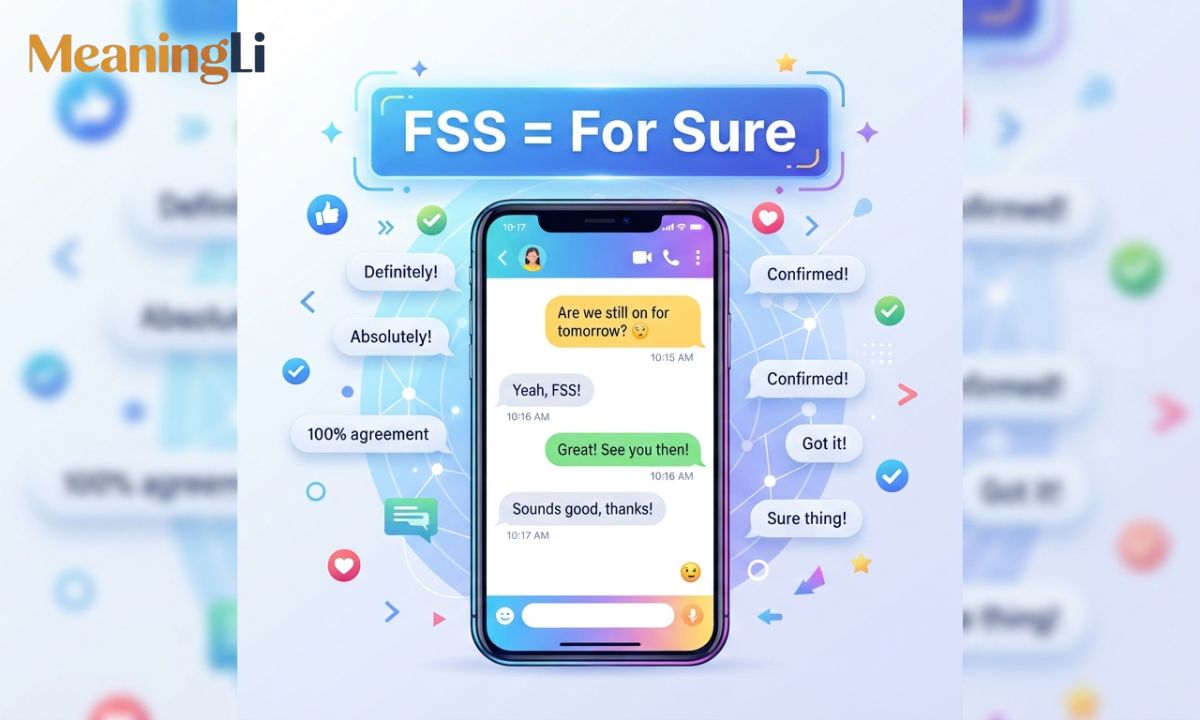 What Does FSS Mean in Text