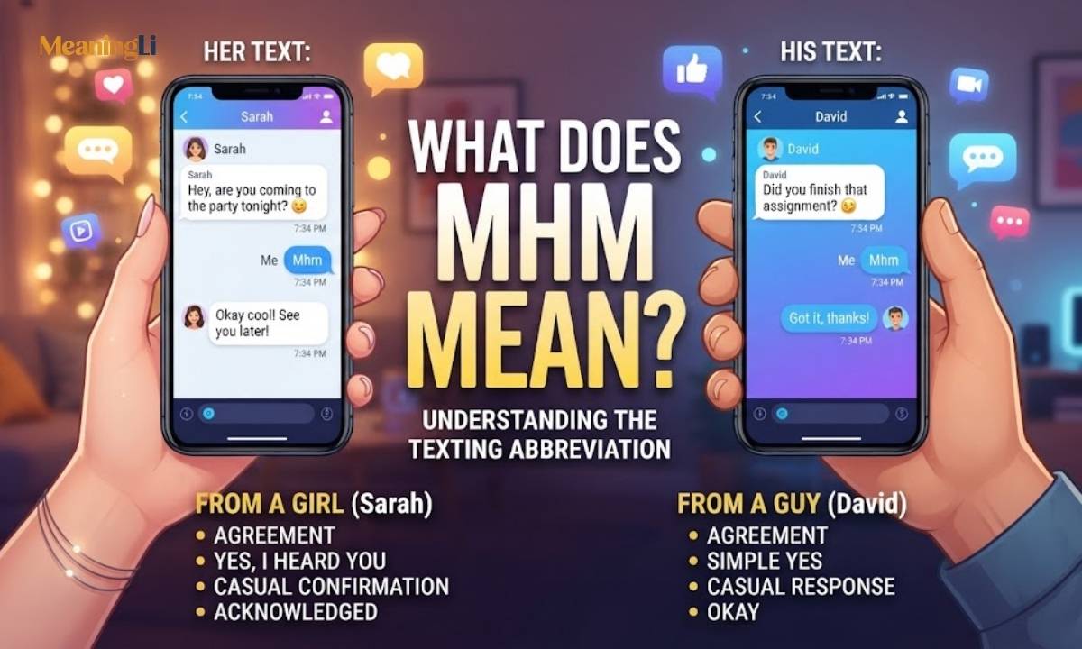What Does MHM Mean From a Girl or Guy