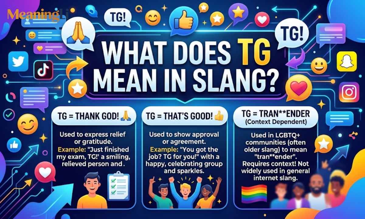 What Does TG Mean in Slang