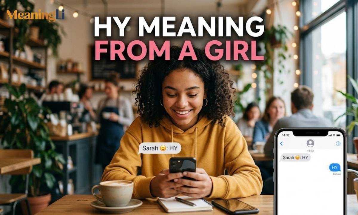 HY Meaning From a Girl