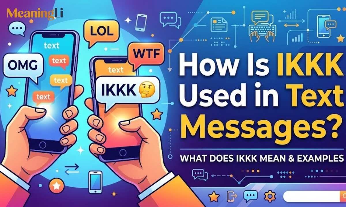 How Is IKKK Used in Text Messages