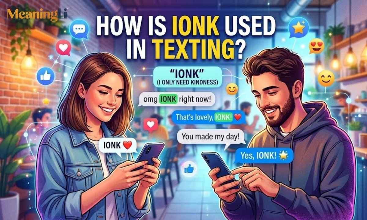 How Is IONK Used in Texting