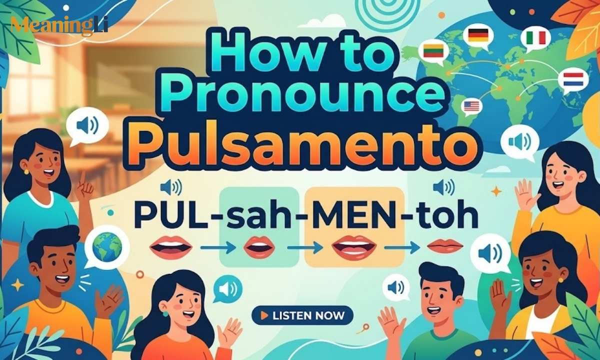 How to Pronounce Pulsamento