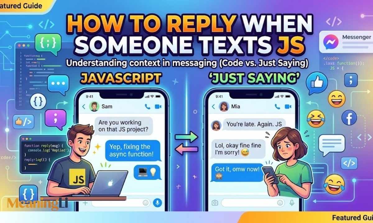 How to Reply When Someone Texts JS
