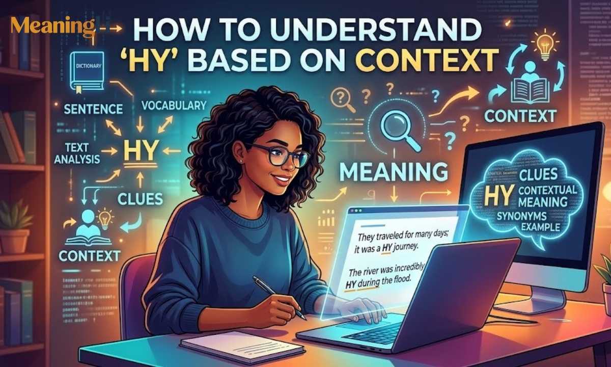 How to Understand HY Based on Context