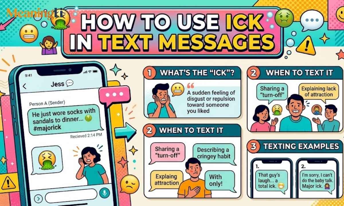 How to Use Ick in Text Messages