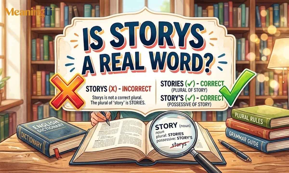 Is Storys a Real Word
