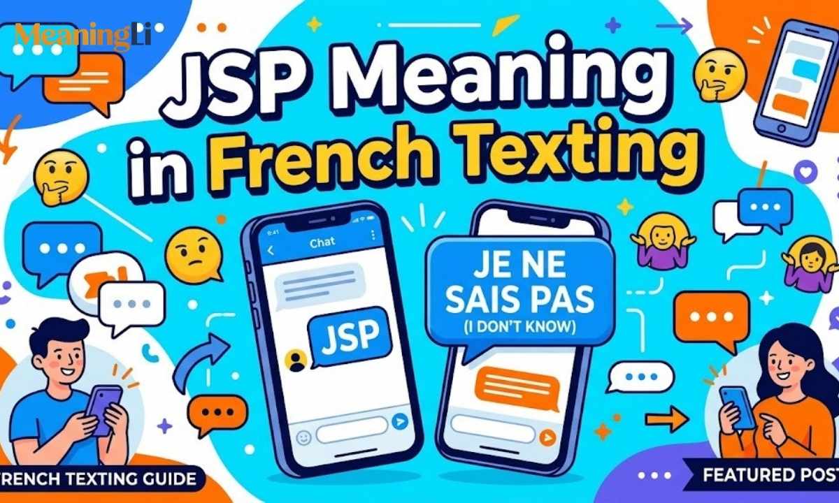 JSP Meaning in French Texting