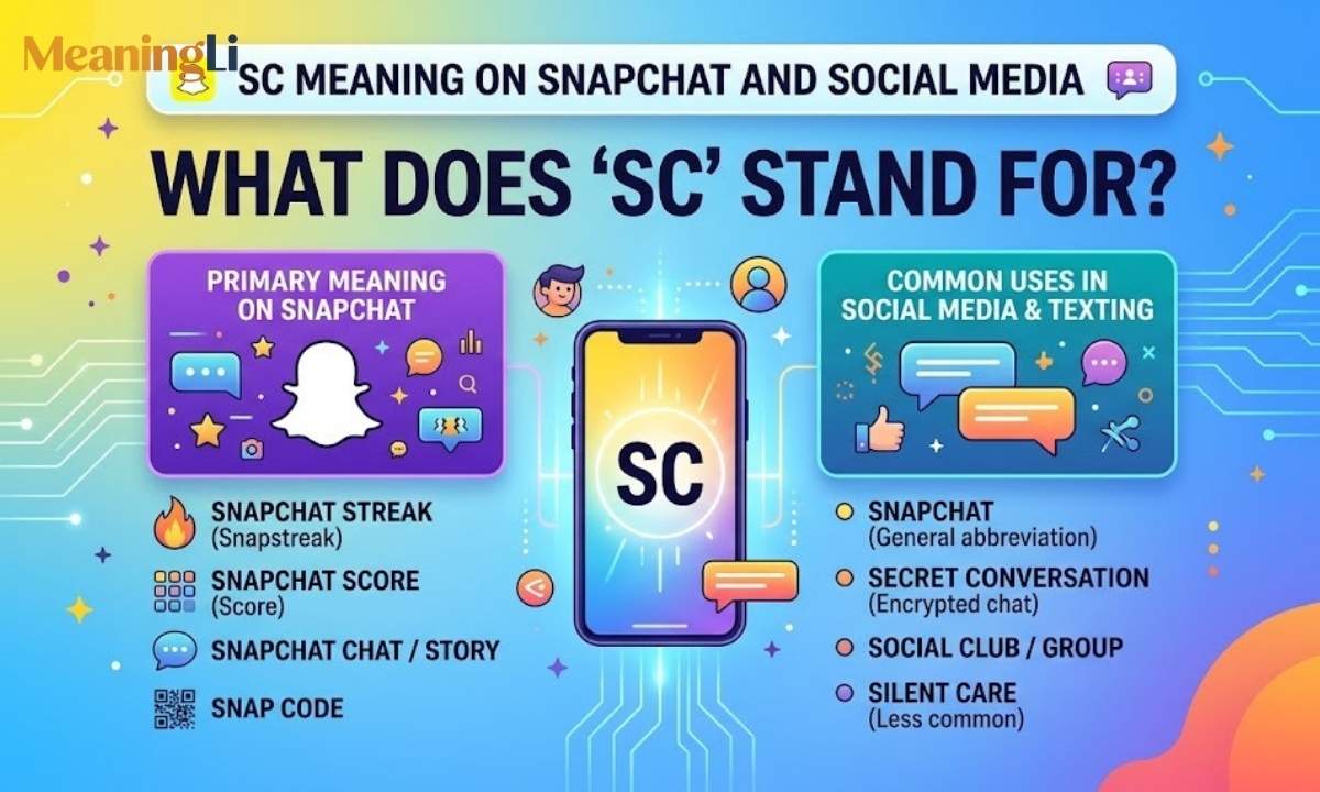 SC Meaning on Snapchat and Social Media