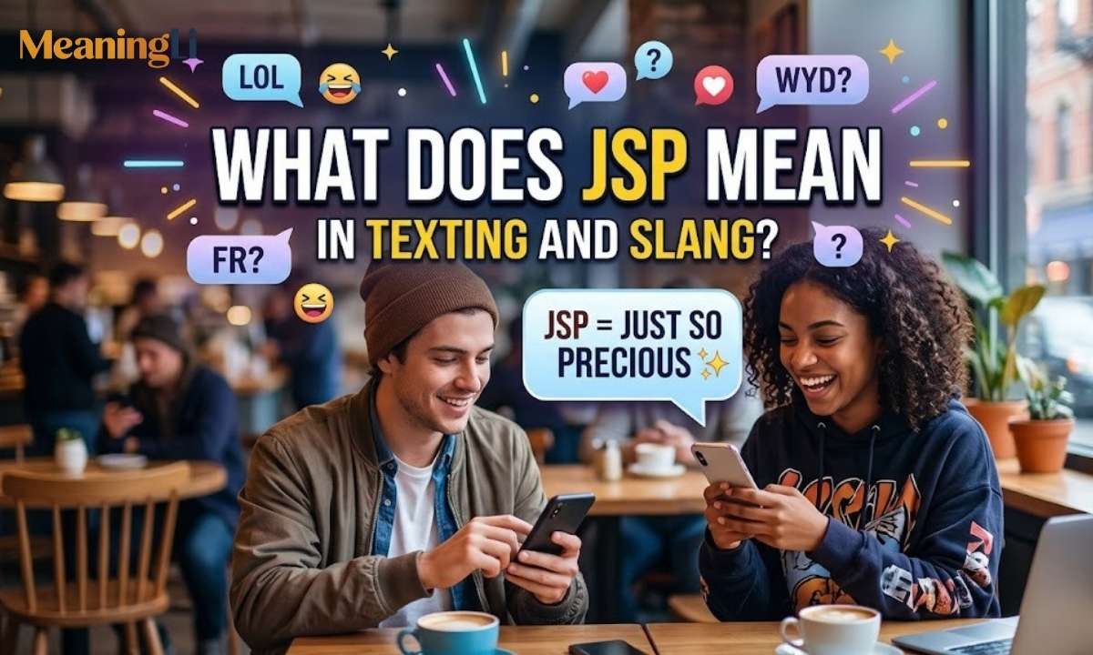 What Does JSP Mean in Texting and Slang