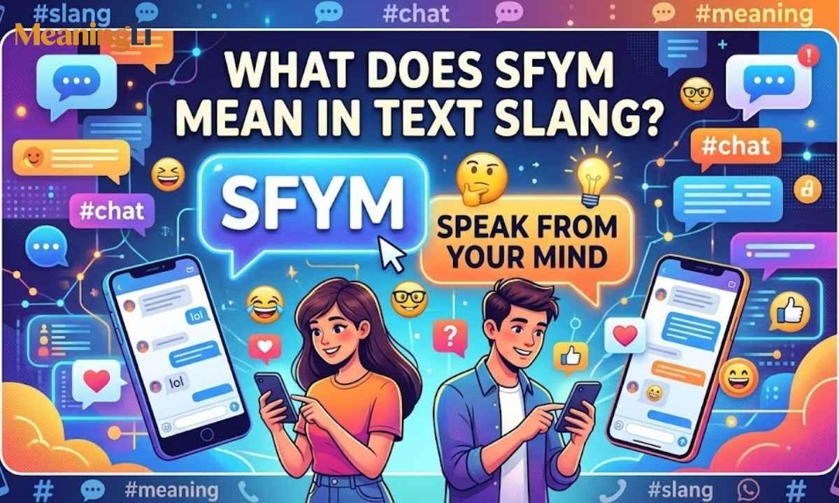 What Does SFYM Mean in Text Slang