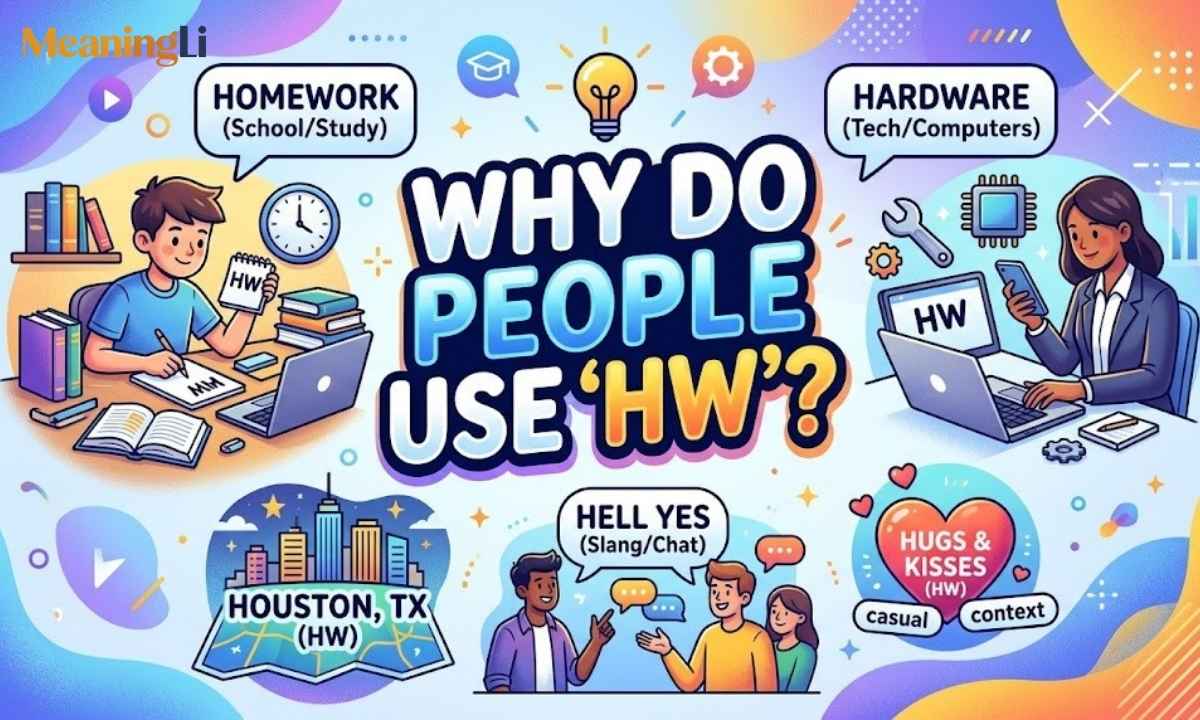 Why Do People Use HW