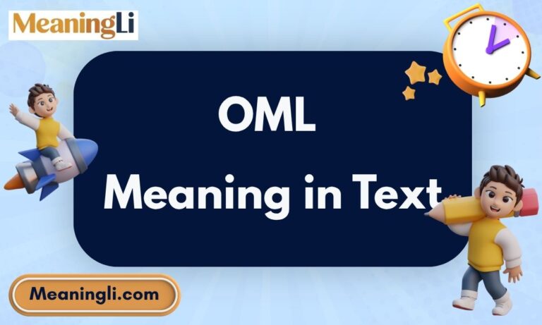 OML Meaning in Text