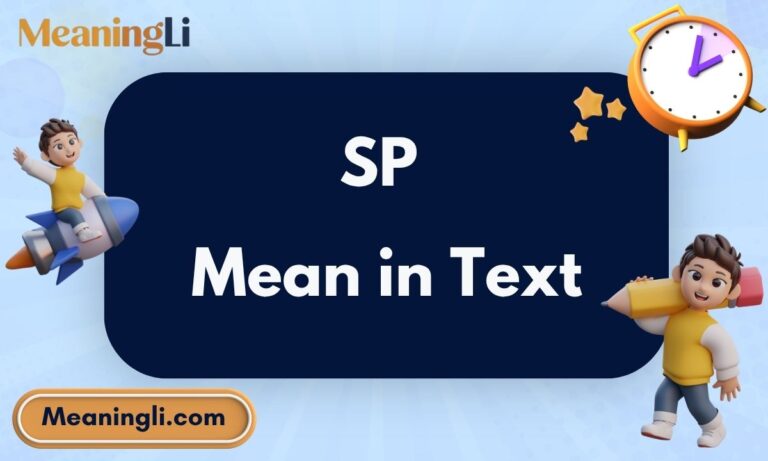 SP Mean in Text