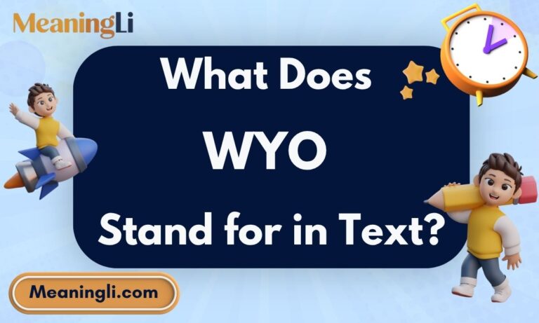 What Does WYO Stand for in Text